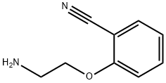 2-(2-氨基乙氧基)苯腈 结构式