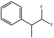 (2,2-二氟-1-甲基乙基)苯 结构式