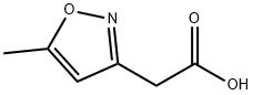 2-(5-METHYL-1,2-OXAZOL-3-YL)ACETIC ACID 结构式