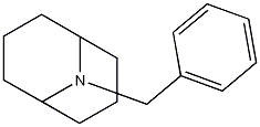 9-benzyl-9-azabicyclo[3.3.1]nonane 结构式