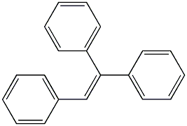 Triphenylethylene 结构式