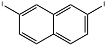 2,7-二碘萘 结构式