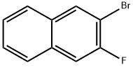 2-溴-3-氟萘 结构式