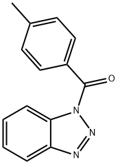 1-(4-Methylbenzoyl)-1H-benzotriazole 结构式