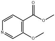 3-甲氧基异烟酸甲酯 结构式