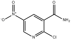 2-CHLORO-5-NITRONICOTINAMIDE 结构式