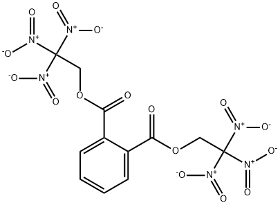 Bis(2,2,2-trinitroethyl)-phtalate 结构式
