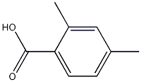 2,4-Dimethylbenzoic acid 结构式