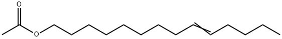9-十四碳烯-1-醇乙酸酯 结构式