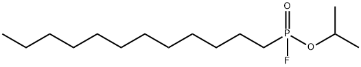 ISOPROPYL DODECYLFLUOROPHOSPHONATE 结构式