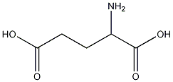 DL-Glutamic acid 结构式