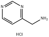 4-嘧啶甲胺盐酸盐 结构式