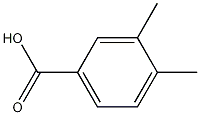 3,4-Dimethylbenzoic acid 结构式