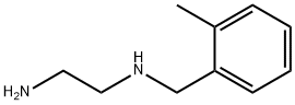 2-氨基乙基-(2-甲苄基)胺 结构式