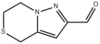 6,7-二氢-4H-吡唑并[5,1-C][1,4]噻嗪-2-甲醛 结构式