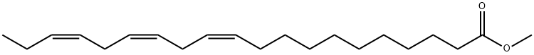 Methyl 11-cis,14-cis,17-cis-eicosatrienoate 结构式