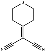 4-四氢噻喃亚甲基丙二腈 结构式