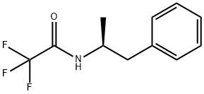 N-Trifluoroacetyl (S)-Amphetamine 结构式