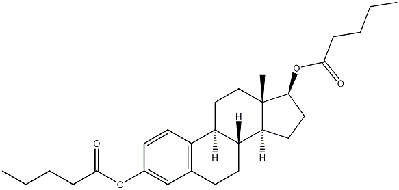 戊酸雌二醇EP杂质E 结构式