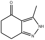 3-METHYL-1,5,6,7-TETRAHYDROINDAZOL-4-ONE 结构式