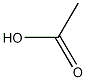 Acetic acid 结构式