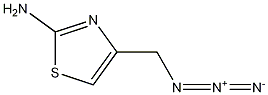 4-(叠氮甲基)-2-氨基噻唑 结构式