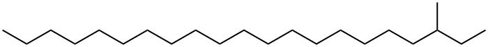 3-Methylheneicosane 结构式