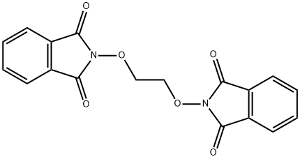 N,N'-(Ethylenedioxy)di-phthalimide 结构式