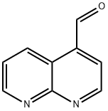 1,8-萘啶-4-甲醛 结构式