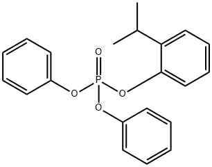 2-Isopropylphenyl Diphenyl Phosphate 结构式