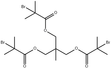 三溴代异丁酸异戊三醇酯 结构式