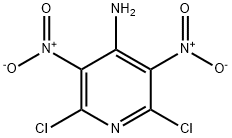 2,6-二氯-3,5-二硝基-4-氨基吡啶 结构式