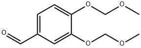 3,4-双(甲氧基甲氧基)苯甲醛 结构式