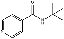N-叔丁基异烟酰胺 结构式