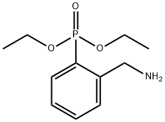 [2-(氨基甲基)苯基]膦酸二乙酯 结构式