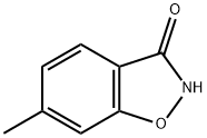 6-甲基苯并[D]异恶唑-3(2H)-酮 结构式