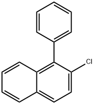 2-氯-1-苯基萘 结构式