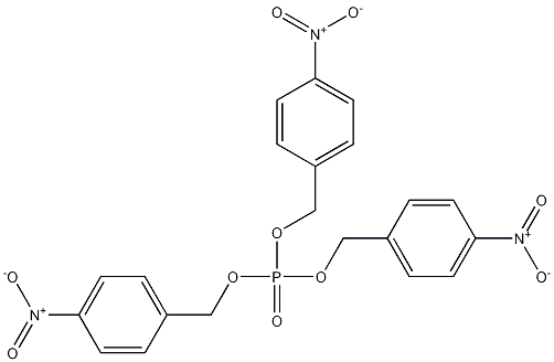 Tris(p-nitrobenzyl) Phosphate 结构式