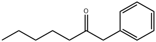 1-苯基-2-庚酮 结构式