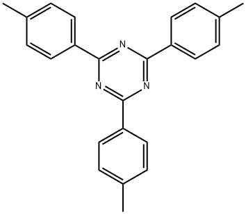 2,4,6-三对甲苯基-1,3,5-三嗪 结构式