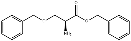 (S)-2-氨基-3-(苄氧基)丙酸苄酯 结构式
