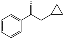 2-环丙基-1-苯基乙-1-酮 结构式