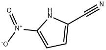5-NITRO-1H-PYRROLE-2-CARBONITRILE 结构式