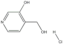 4-羟甲基-3-羟基吡啶盐酸盐 结构式
