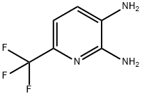 6-(三氟甲基)吡啶-2,3-二胺 结构式