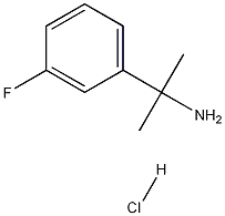 2-(3-氟苯基)丙基-2-胺盐酸盐 结构式