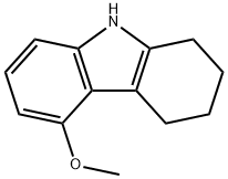 1,2,3,4-Tetrahydro-5-methoxycarbazole 结构式