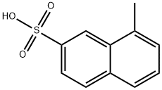 8-Methylnaphthalene-2-sulfonic acid 结构式