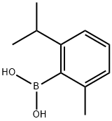 6-Isopropyl-2-methylbenzeneboronic acid 结构式