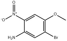 3-溴-4-甲氧基-6-硝基苯胺 结构式